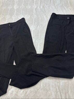 Women’s Black Dress Pants - Classic Tailored Trousers Bundle